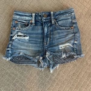 American Eagle super stretch short shorts